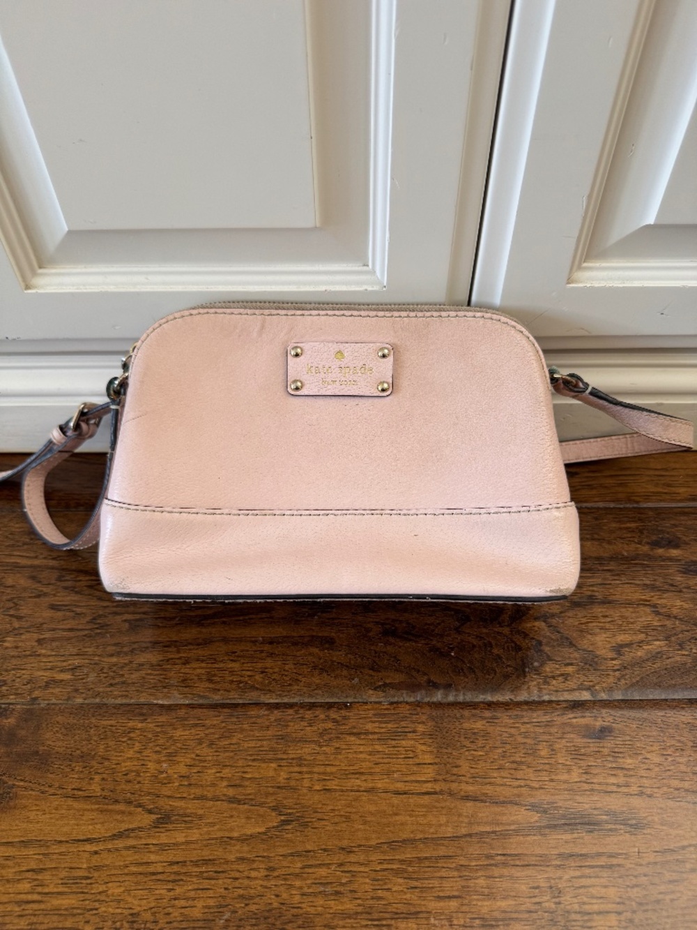 Kate Spade Pink Leather Crossbody Bag